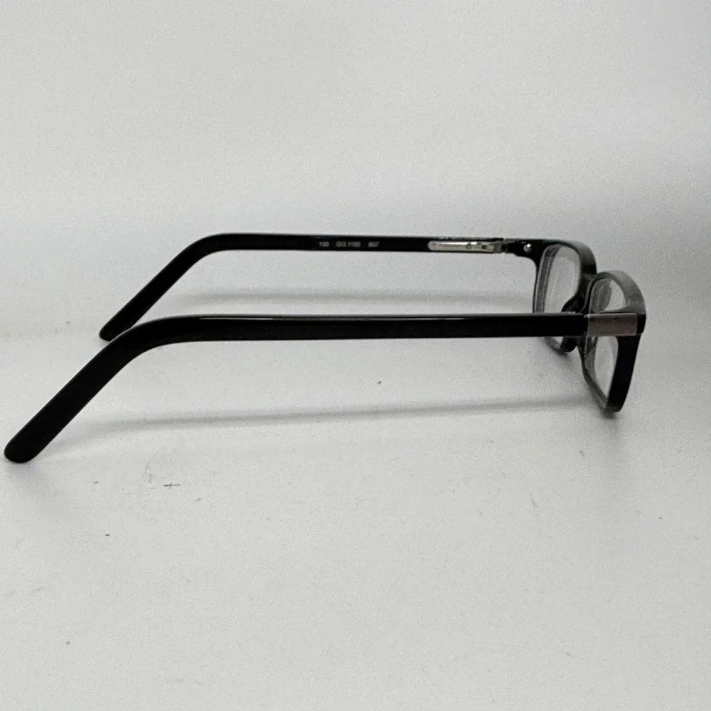 Gucci GG‎ 1182 807 Black Rectangular Eyeglasses Frames Made in Italy Women 21058